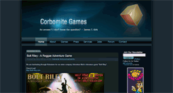Desktop Screenshot of corporate.corbomitegames.com
